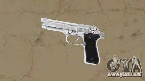 Beretta Stainless Steel with black grips para GTA Vice City