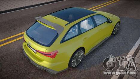 Audi RS6 C8 Diamond Avant para GTA San Andreas