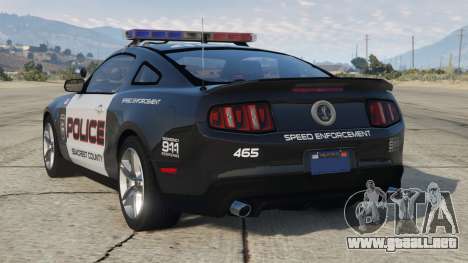 Shelby GT500 Seacrest County Police