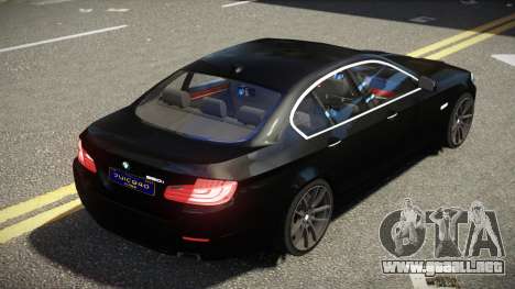 BMW M5 F10 550i para GTA 4