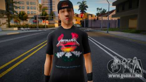 Metallica Skin for WMYBMX para GTA San Andreas