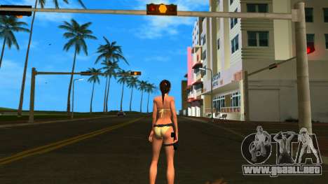 Lara Croft Yellow Bikini para GTA Vice City