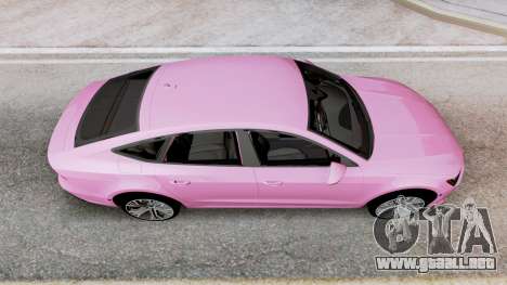 Audi A7 Sportback (Type 4K8) Light Medium Orchid para GTA San Andreas