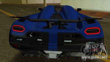 Koenigsegg Agera R Black Revel para GTA Vice City