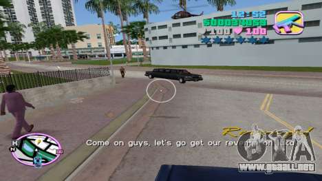 Nueva misión Mod Revenge para GTA Vice City