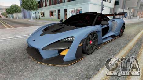 McLaren Senna Shadow Blue para GTA San Andreas