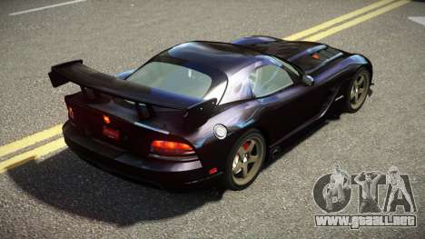 Dodge Viper SRT-10 ACR V1.1 para GTA 4