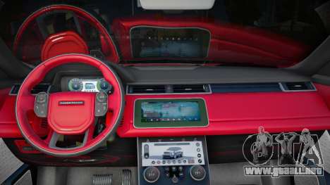 Range Rover Velar NeGativ para GTA San Andreas