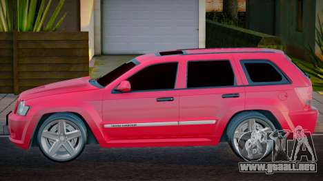 Jeep SRT 2008 Bel para GTA San Andreas