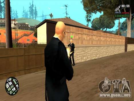 Agente 17 de Hitman 2: Silent Assassin para GTA San Andreas
