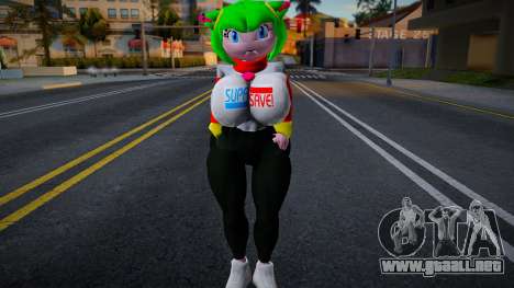 Cosmo The Seedrian Casual Pernas para GTA San Andreas