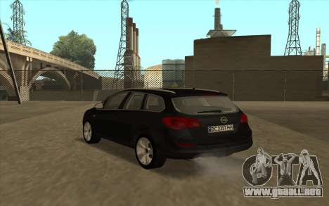 Opel Astra J 2.0 HDI para GTA San Andreas