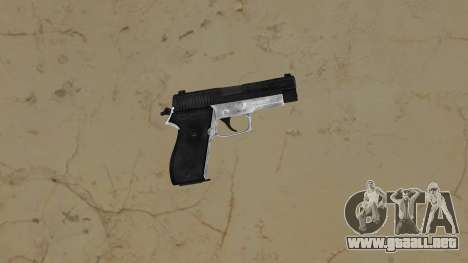 P220 Black slide nickel frame para GTA Vice City