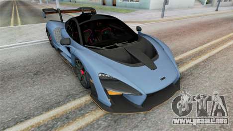 McLaren Senna Shadow Blue para GTA San Andreas