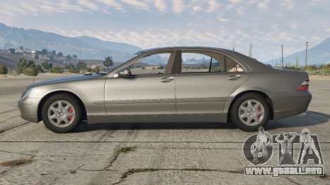 Mercedes-Benz S 600 (W220) Tapa