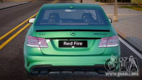 Mercedes-Benz E63 W212 AMG Green para GTA San Andreas