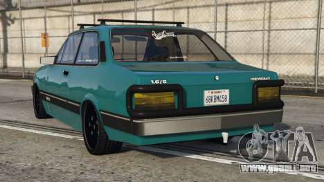 Chevrolet Chevette Teal Green