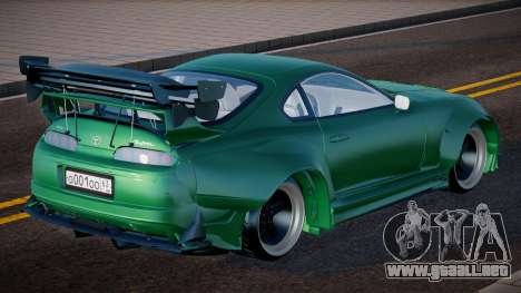 Toyota Supra Green para GTA San Andreas