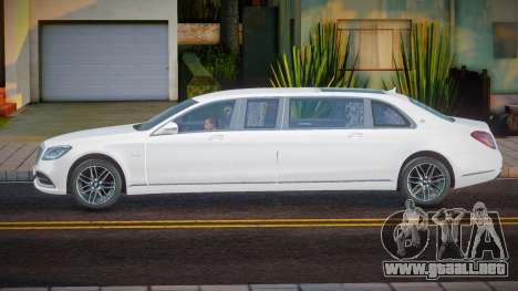 Maybach S650 Pullman White para GTA San Andreas