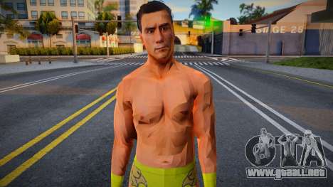 Alberto Del Rio Dark Yellow Attire para GTA San Andreas