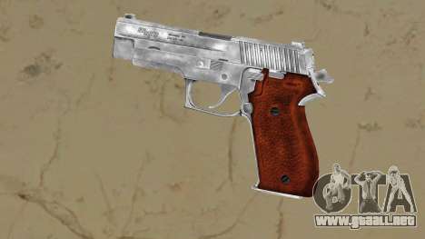 P220 Nickel with wood grips para GTA Vice City