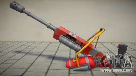 Flame Rifle HD mod para GTA San Andreas