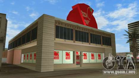 Pizza Corner shop mod v.1 para GTA Vice City