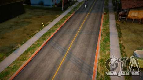 Carreteras con grietas y parches para GTA San Andreas