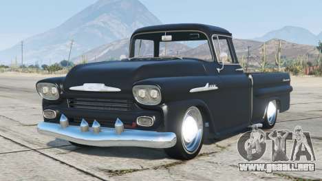 Chevrolet Apache Fleetside Pickup Truck 1959