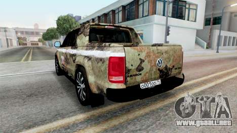 Volkswagen Amarok Clay Ash para GTA San Andreas