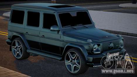 Mercedes Benz G63 Avtohaus para GTA San Andreas