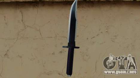 Rambo II Knife para GTA Vice City