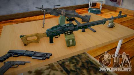 Strapped Up Living Room para GTA San Andreas