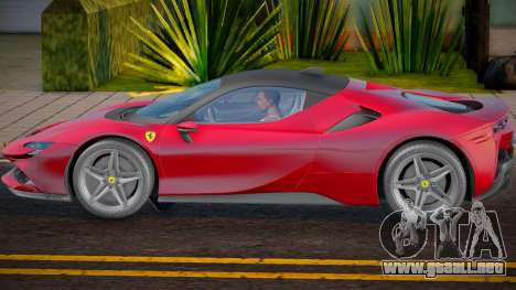 2022 Ferrari SF90 Stradale para GTA San Andreas