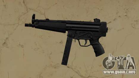 MP5 pistol SD para GTA Vice City