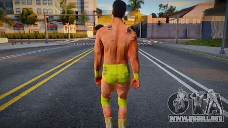 Alberto Del Rio Dark Yellow Attire para GTA San Andreas