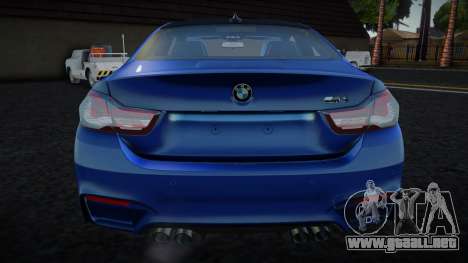 BMW M4 Blue para GTA San Andreas