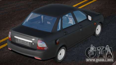 Lada Priora 2170 Black Edition para GTA San Andreas