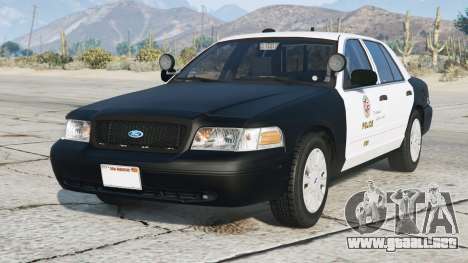 Ford Crown Victoria LAPD Raisin Black