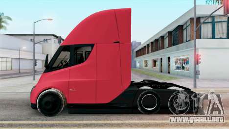 Tesla Semi Well Read para GTA San Andreas