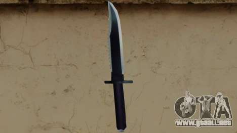 Rambo II Knife para GTA Vice City