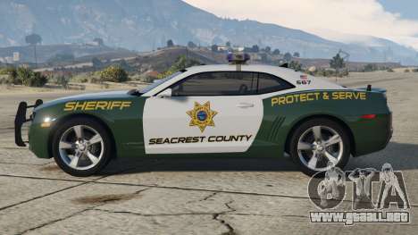 Chevrolet Camaro SS Seacrest County Police