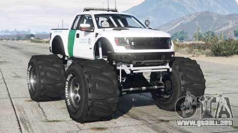 Ford F-150 Raptor Monster Truck Border Patrol