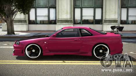 Nissan Skyline R34 Tuning R para GTA 4