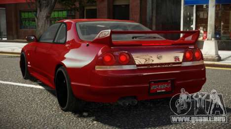 Nissan Skyline R33 V-Spec V1.1 para GTA 4