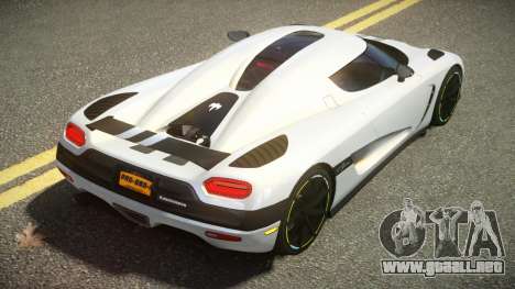 Koenigsegg Agera RZ para GTA 4