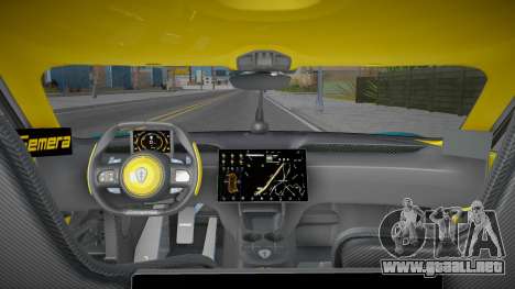 Koenigsegg Gemera Onion para GTA San Andreas