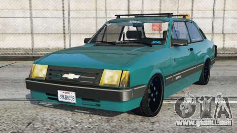 Chevrolet Chevette Teal Green