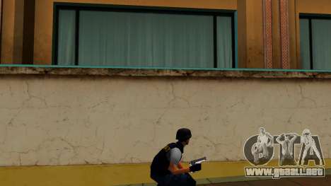 Beretta Black slide stainless frame para GTA Vice City