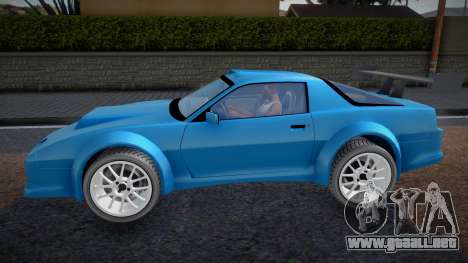 Pontiac Firebird Custom Rubeno para GTA San Andreas